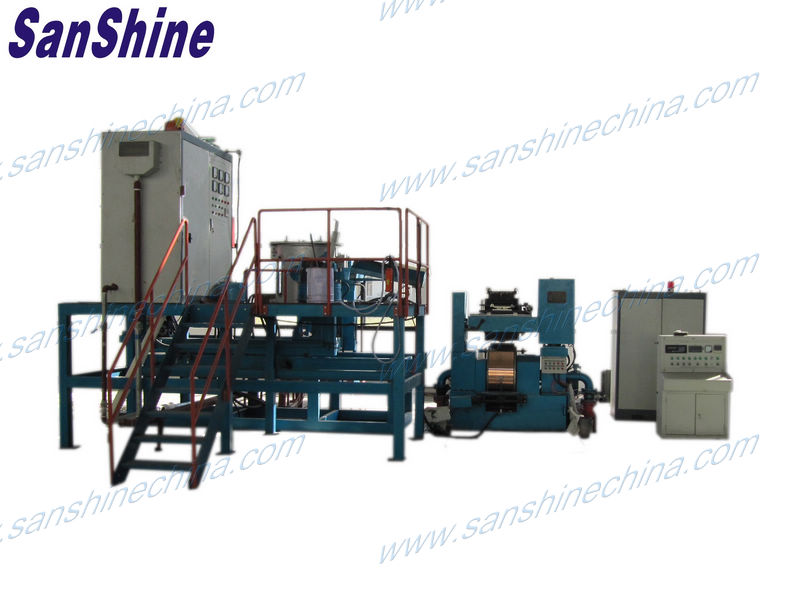 Amorphous magnet core alloy slim ribbon produce machine (SS-AR45W)