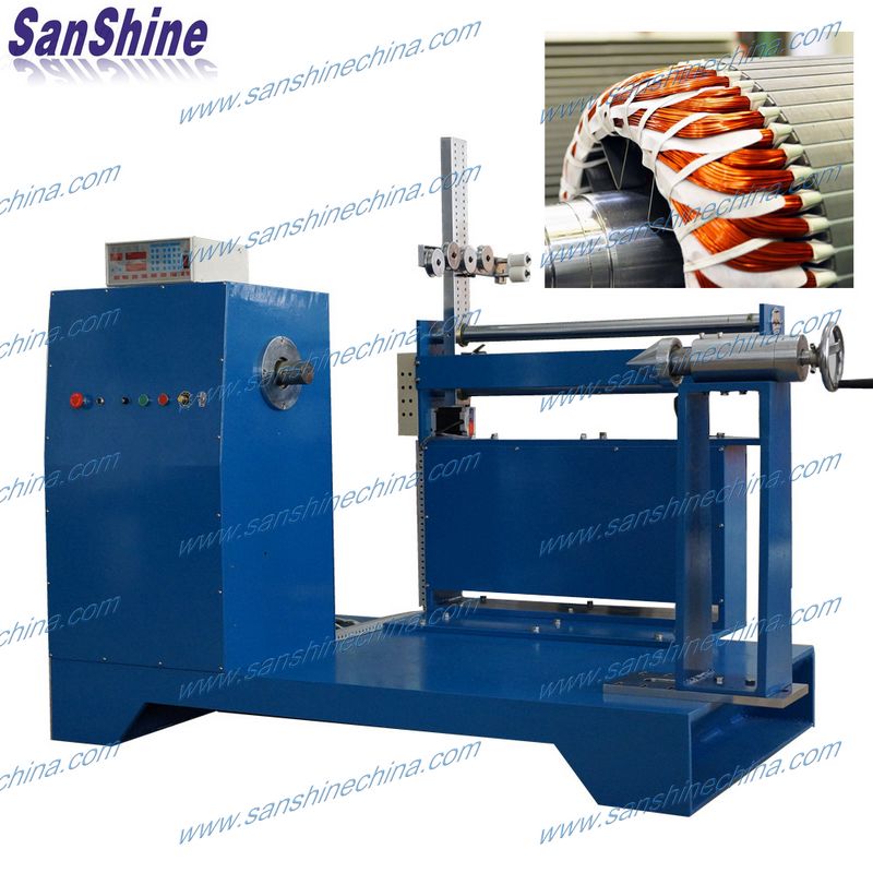 Automatic high torsion electric power transformer coil winding machine (SS810)