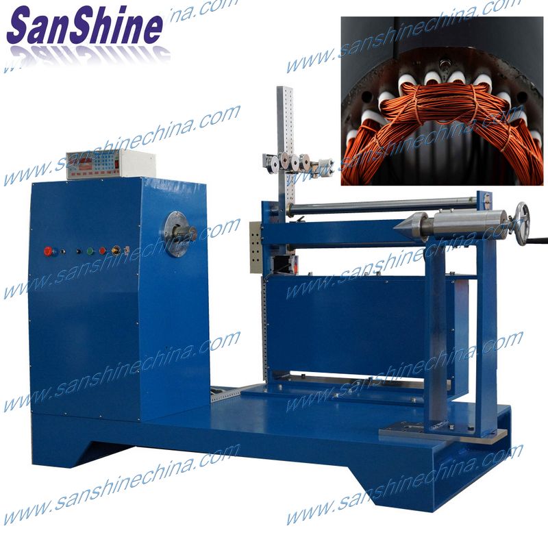 Automatic high torsion electric power transformer coil winding machine (SS810)