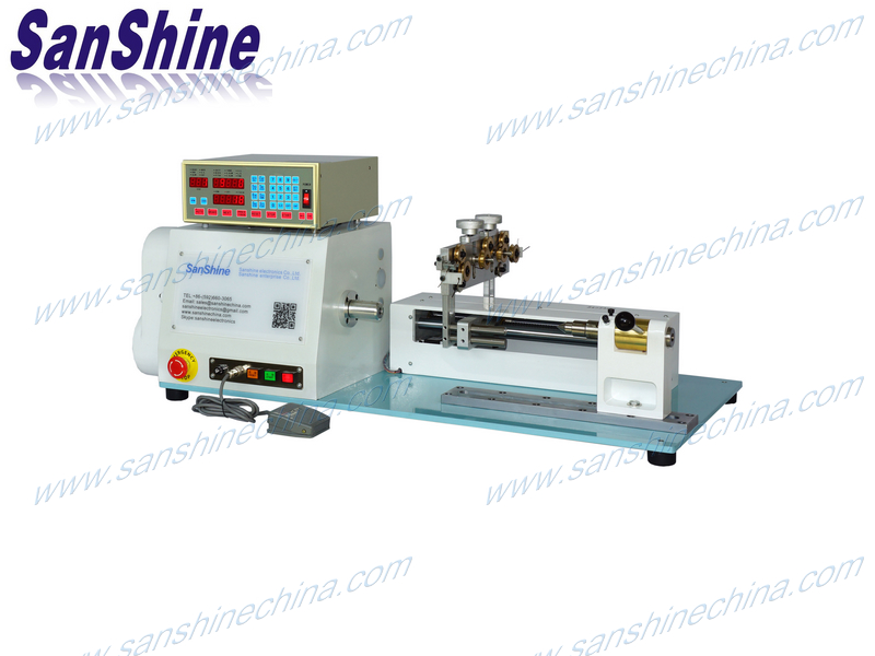 Automatic high torsion thick wire coil winding machine (SS851A)
