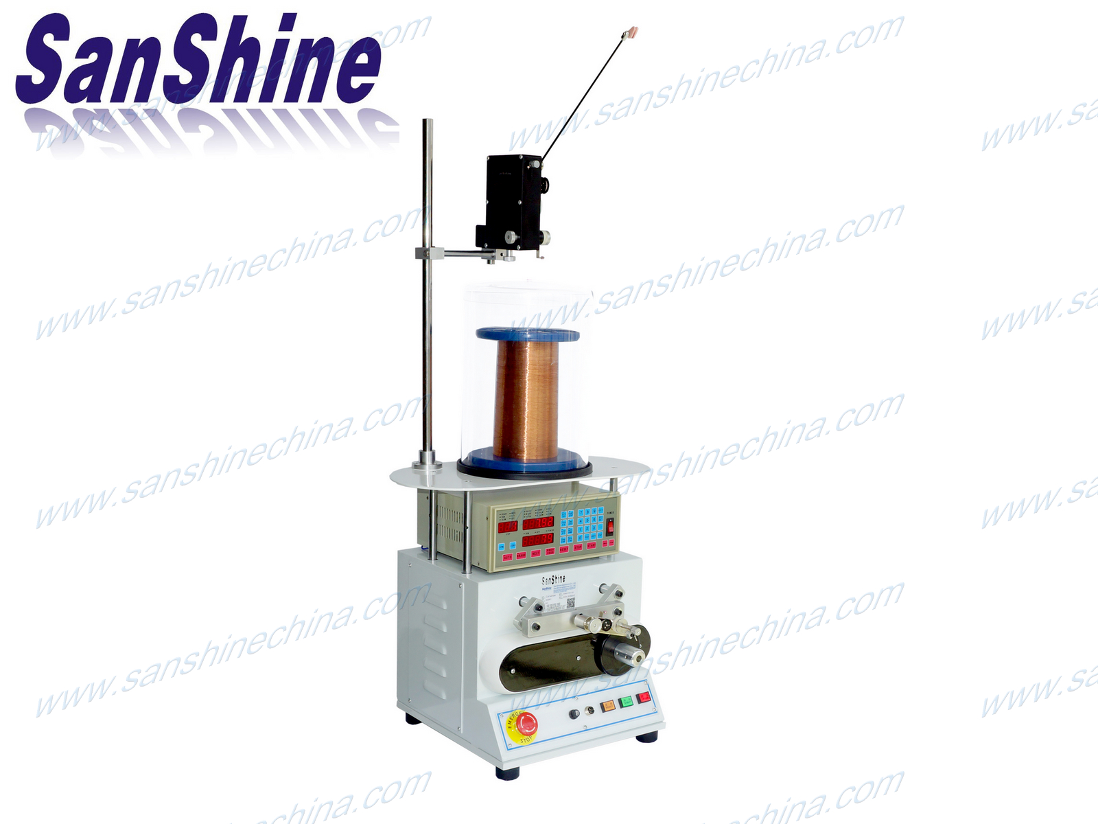 Obverse single spindle automatic coil winding machine (SS861)