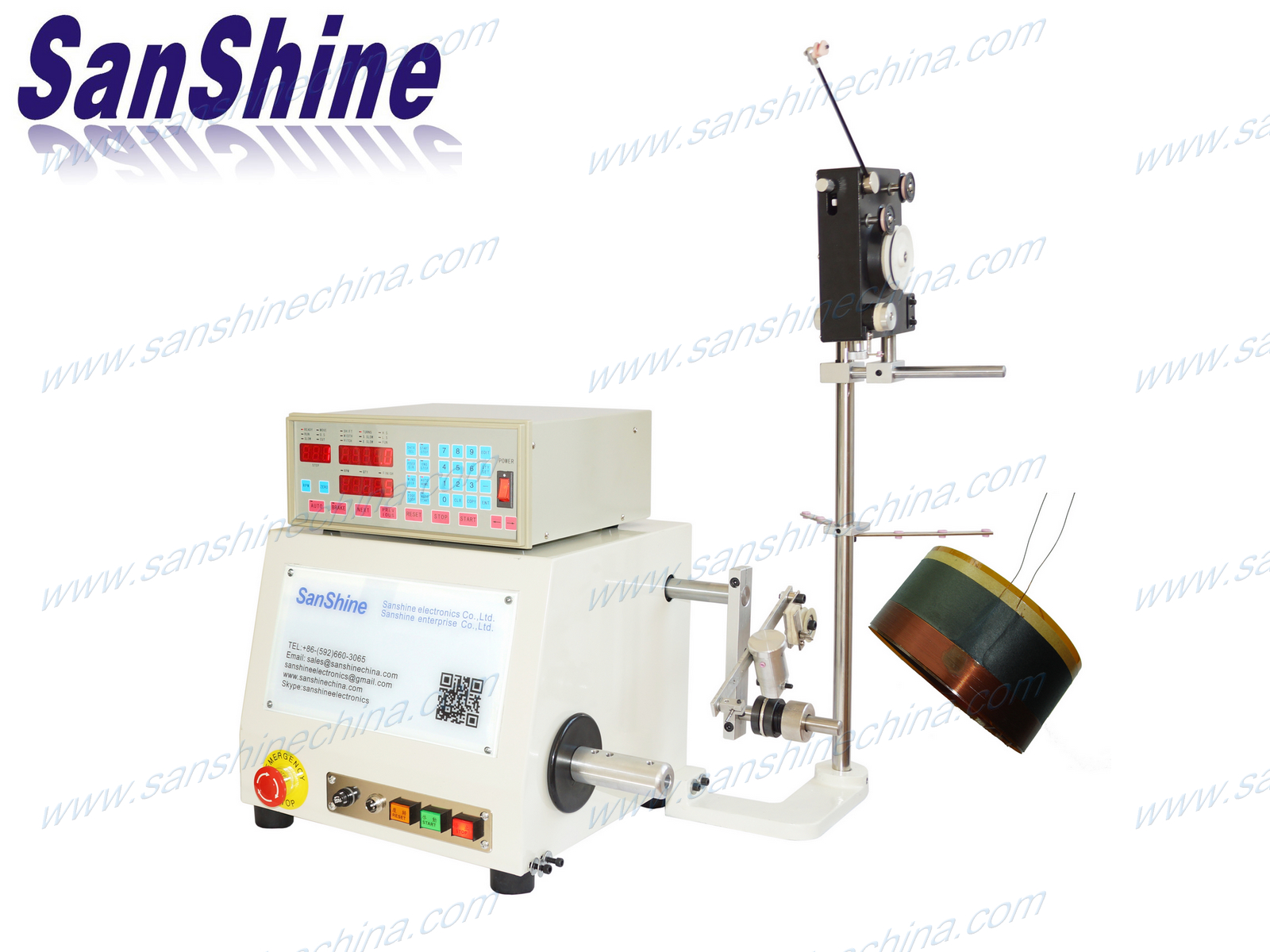 Automatic speaker voice coil winding machine (SS600V)