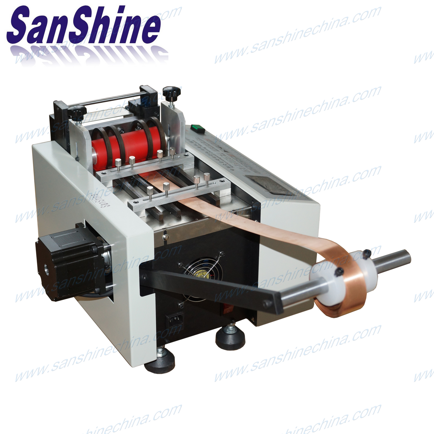 Automatic copper wire foil tube sleeve cutting dispensing machine (SS-CT01)