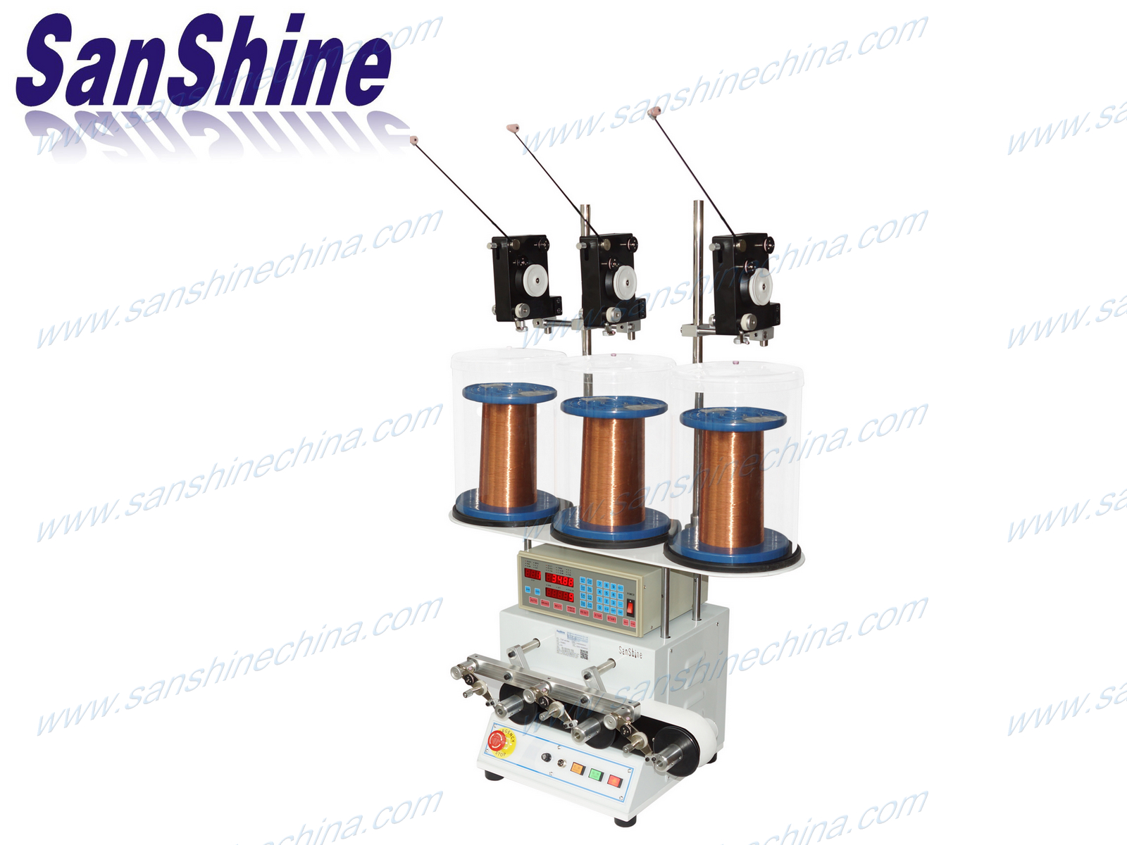 Three spindles automatic  coil winding machine (SS863)