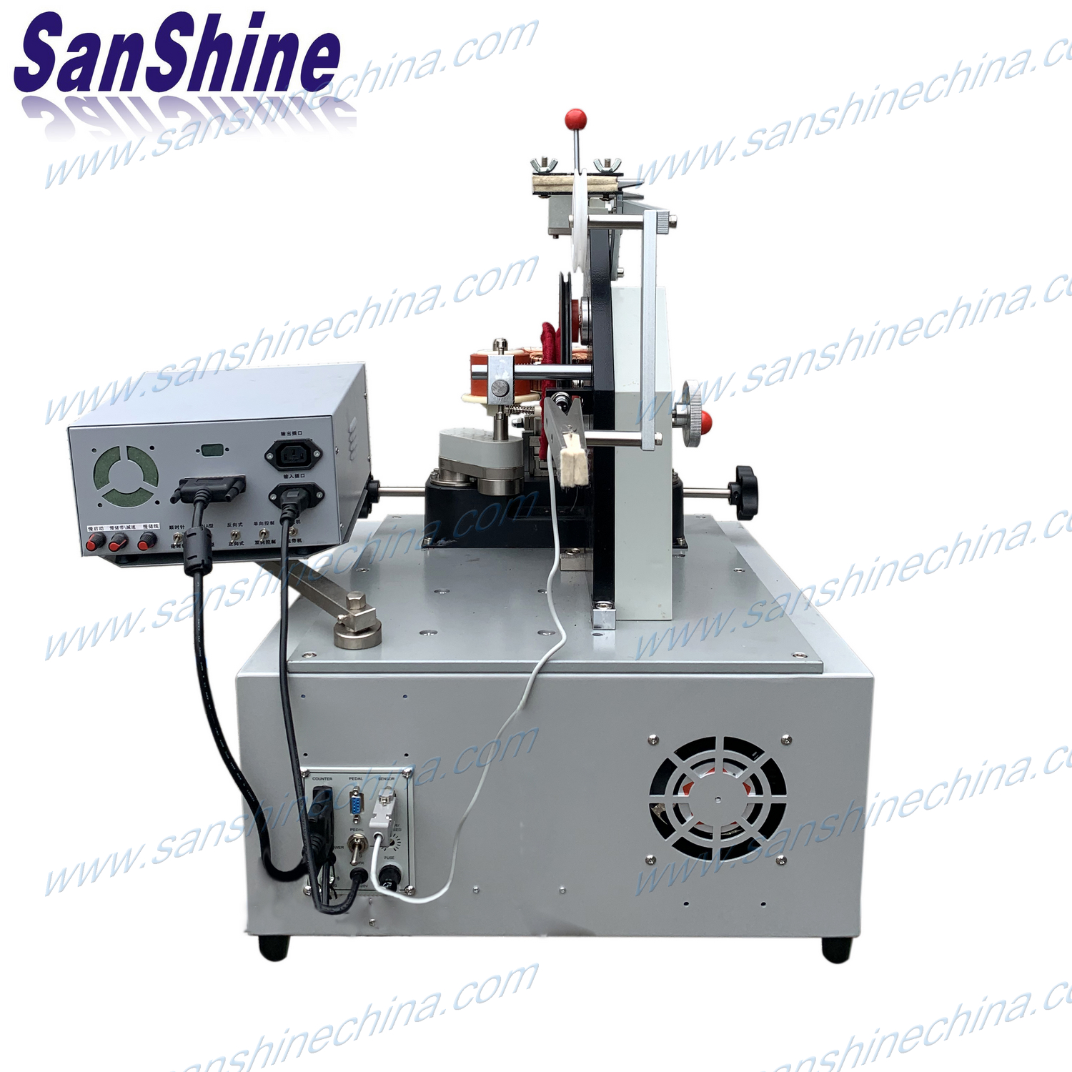 Slider type automatic big toroid coil winding machine (SS300S series)