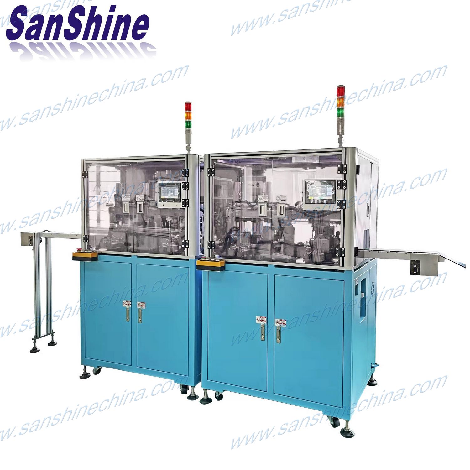 Fully automatic toroid common mode choke inductor coil winding machine(SS-HK02)