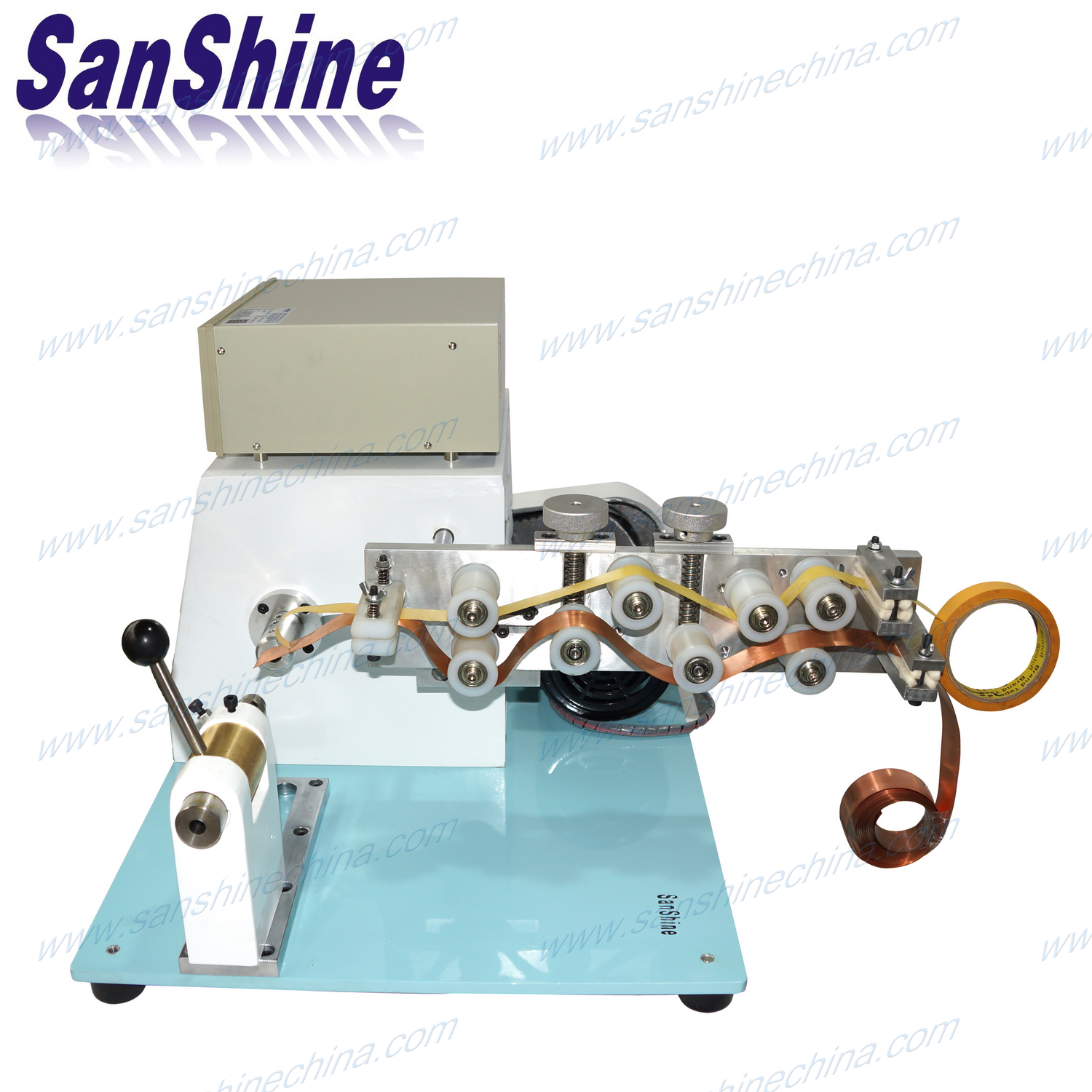 Programmable automatic copper foil coil winding machine(SS851F)