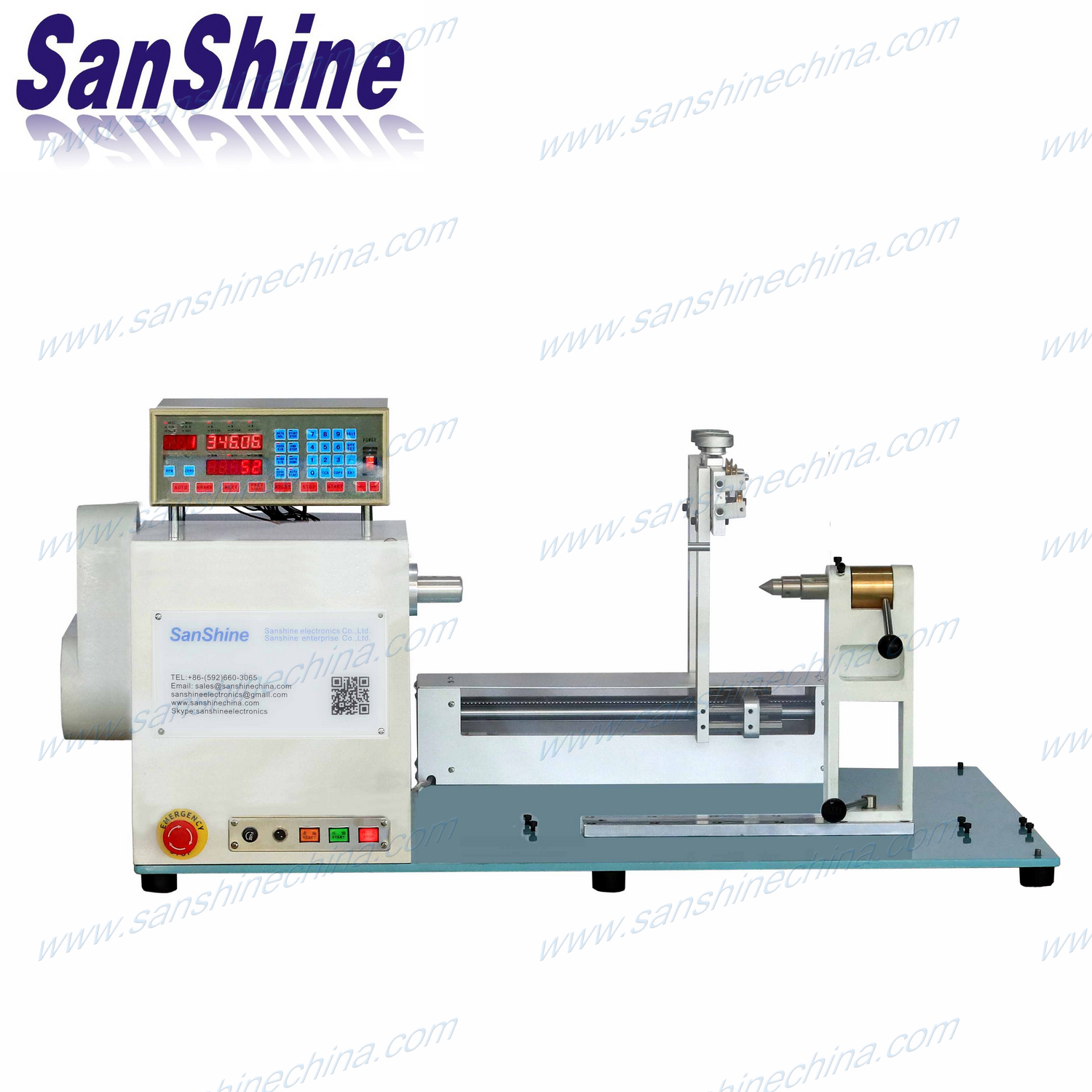 Automatic thick wire long big coil winding machine(SS851AL)