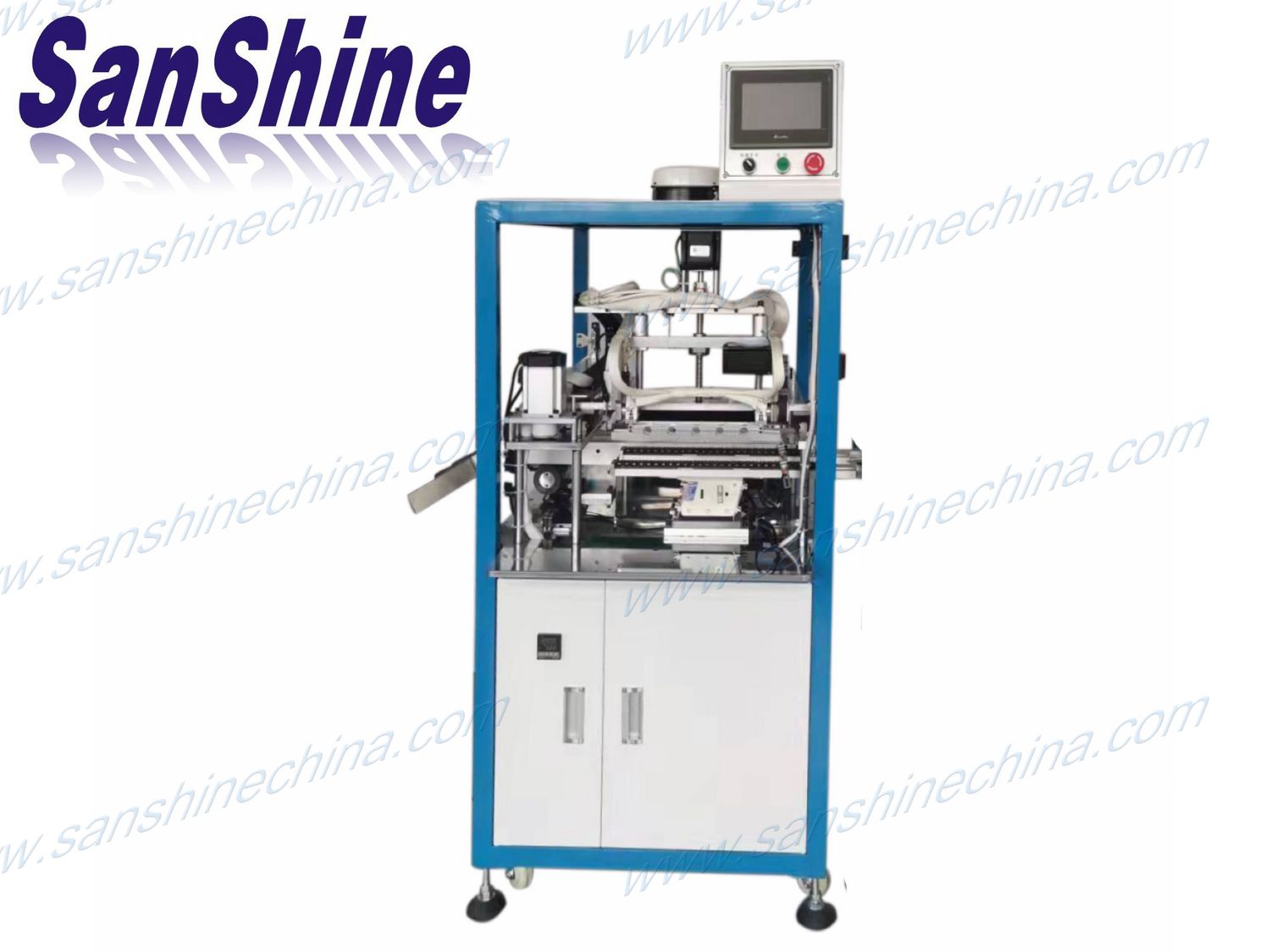 Fully automatic multifunctional transformer inductor relay coil solder tinning machine