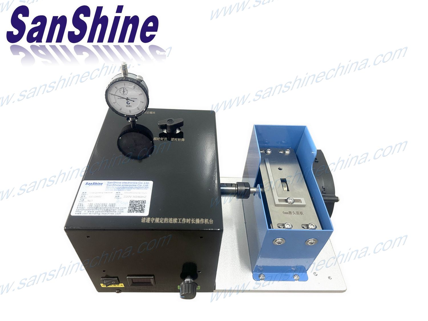 Small ferrite core air gap grinding machine (SS-GR02)