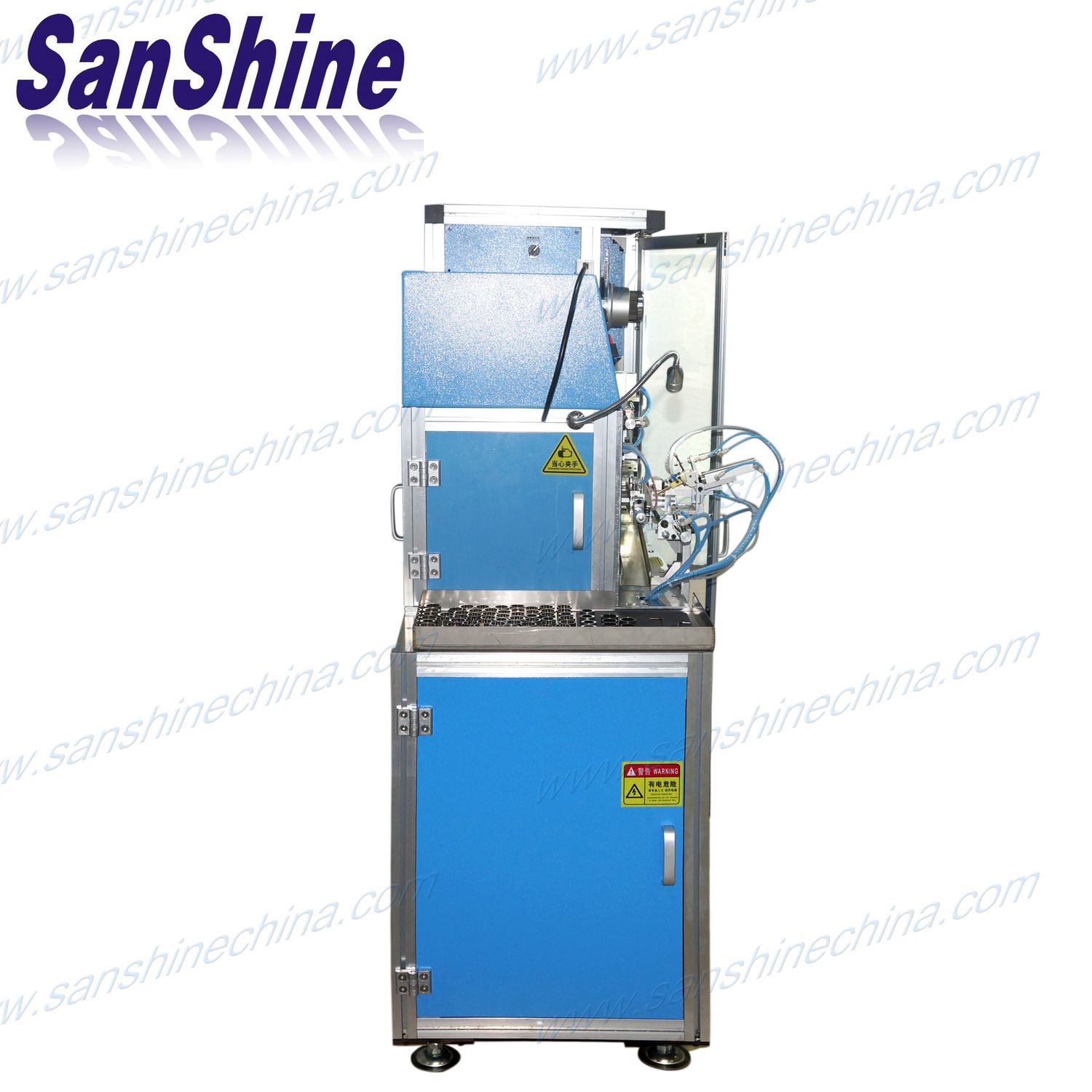 Automatic amorphous ribbon toroid core welding winding machine (SS-RTC01)