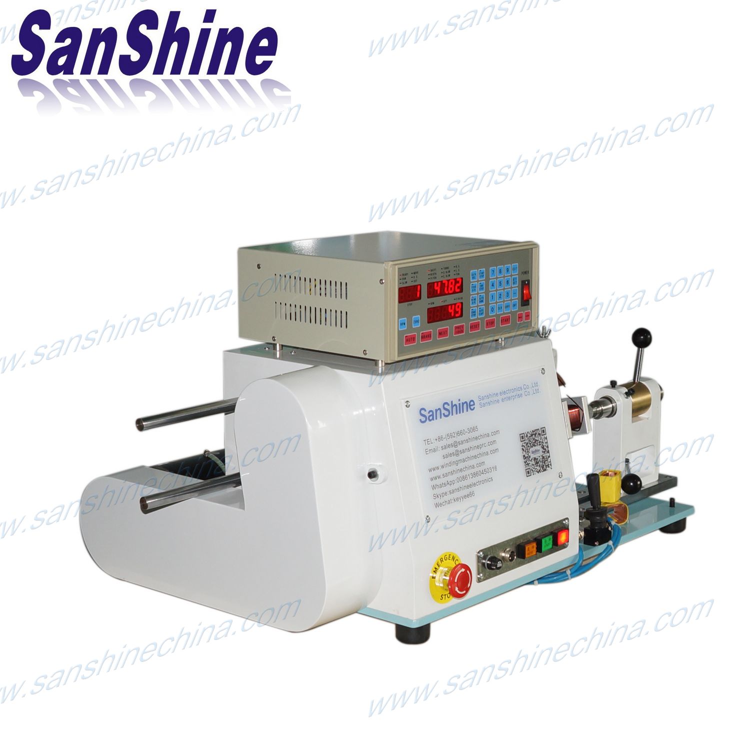 Programmable automatic copper foil coil winding machine(SS851F)