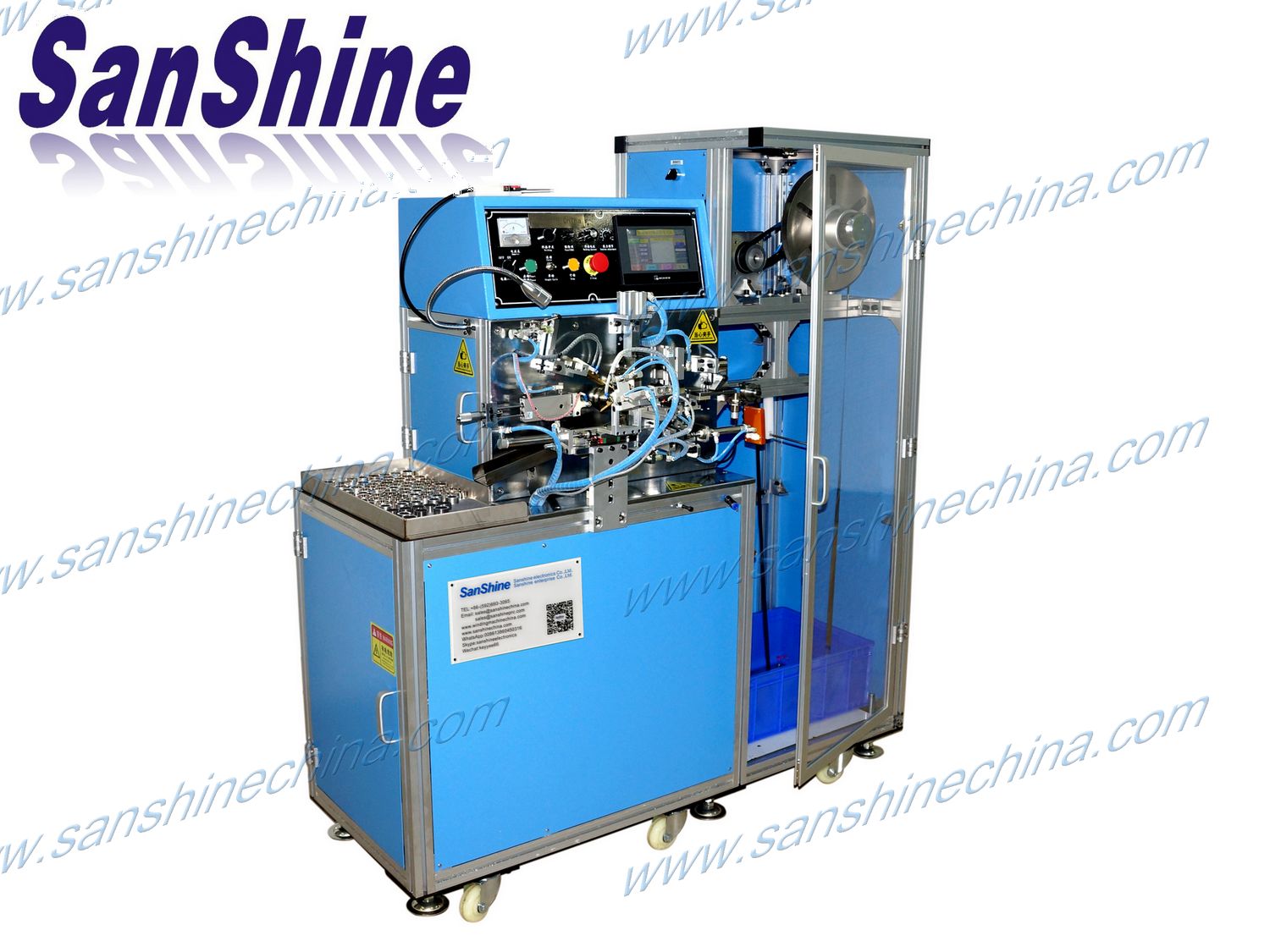 Amorphous ribbon toroidal core automatic welding winding machine (SS-RTC series)