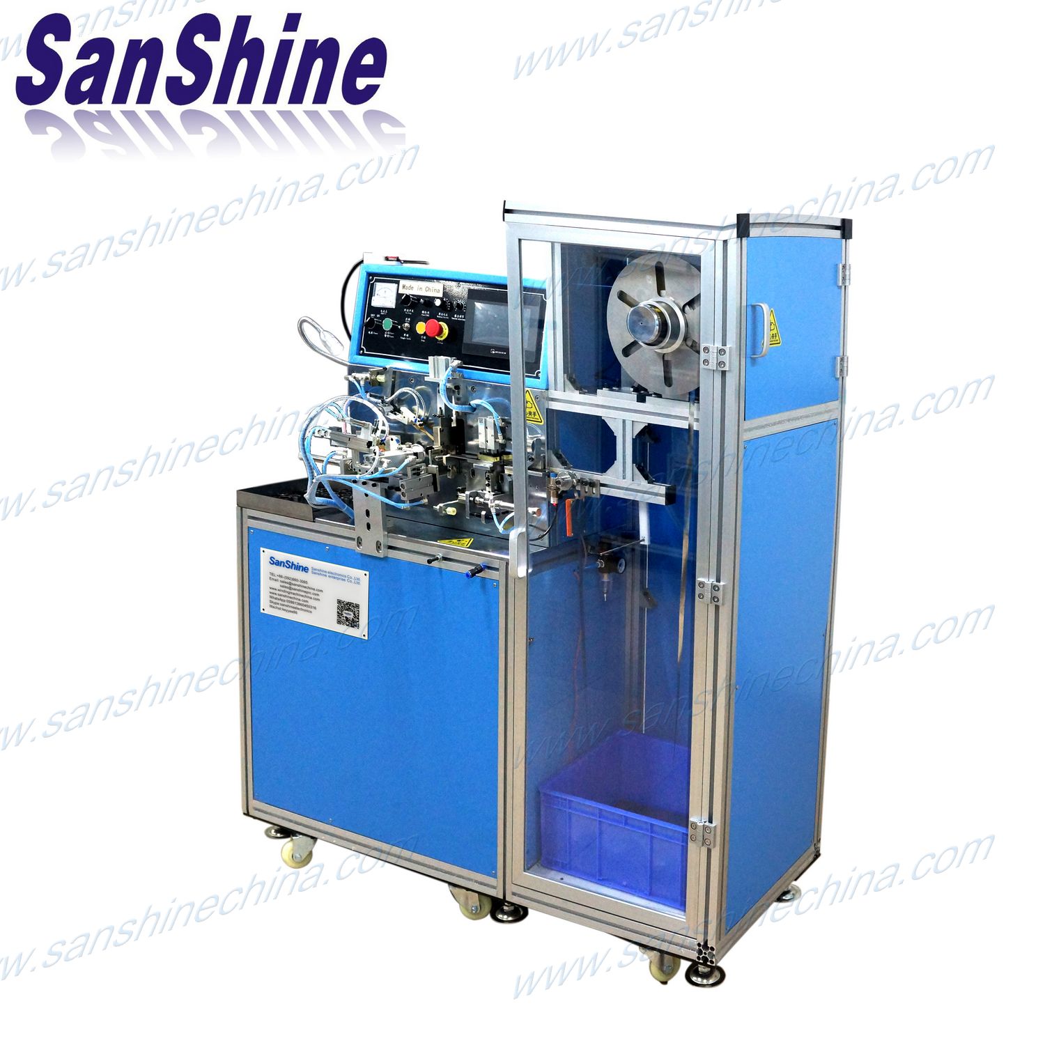 Amorphous ribbon toroidal core automatic welding winding machine (SS-RTC series)