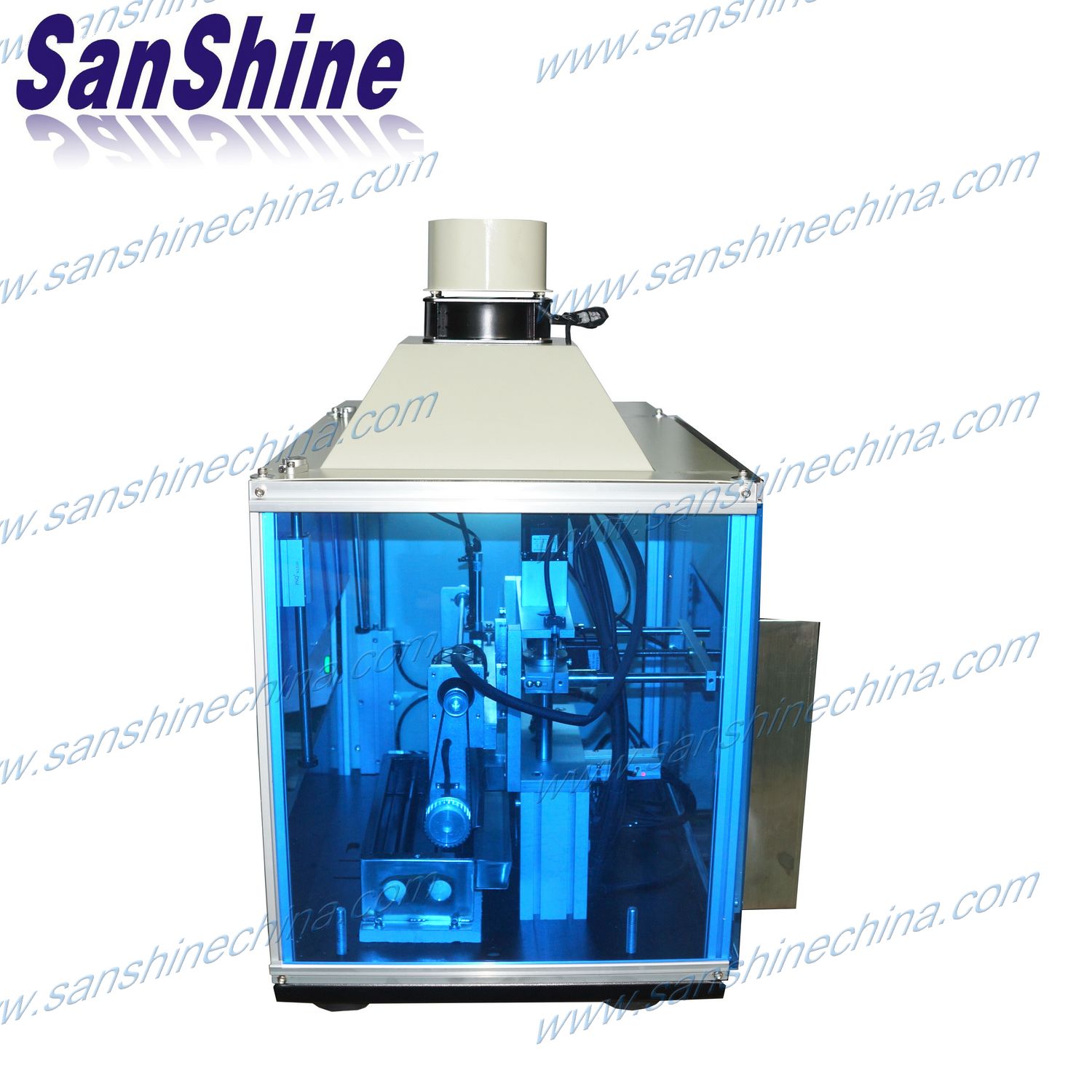 Touching screen type three axes multifunctional angle able automatic solder coil tinning machinery