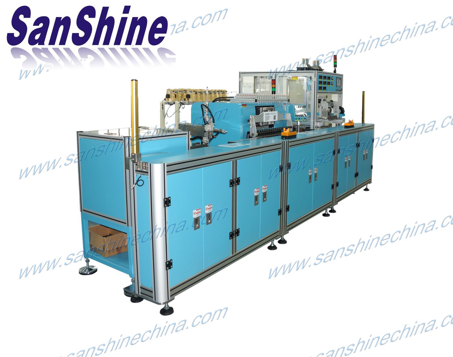 fully automatic relay contactor valve solenoid transformer inductor choke coil production line