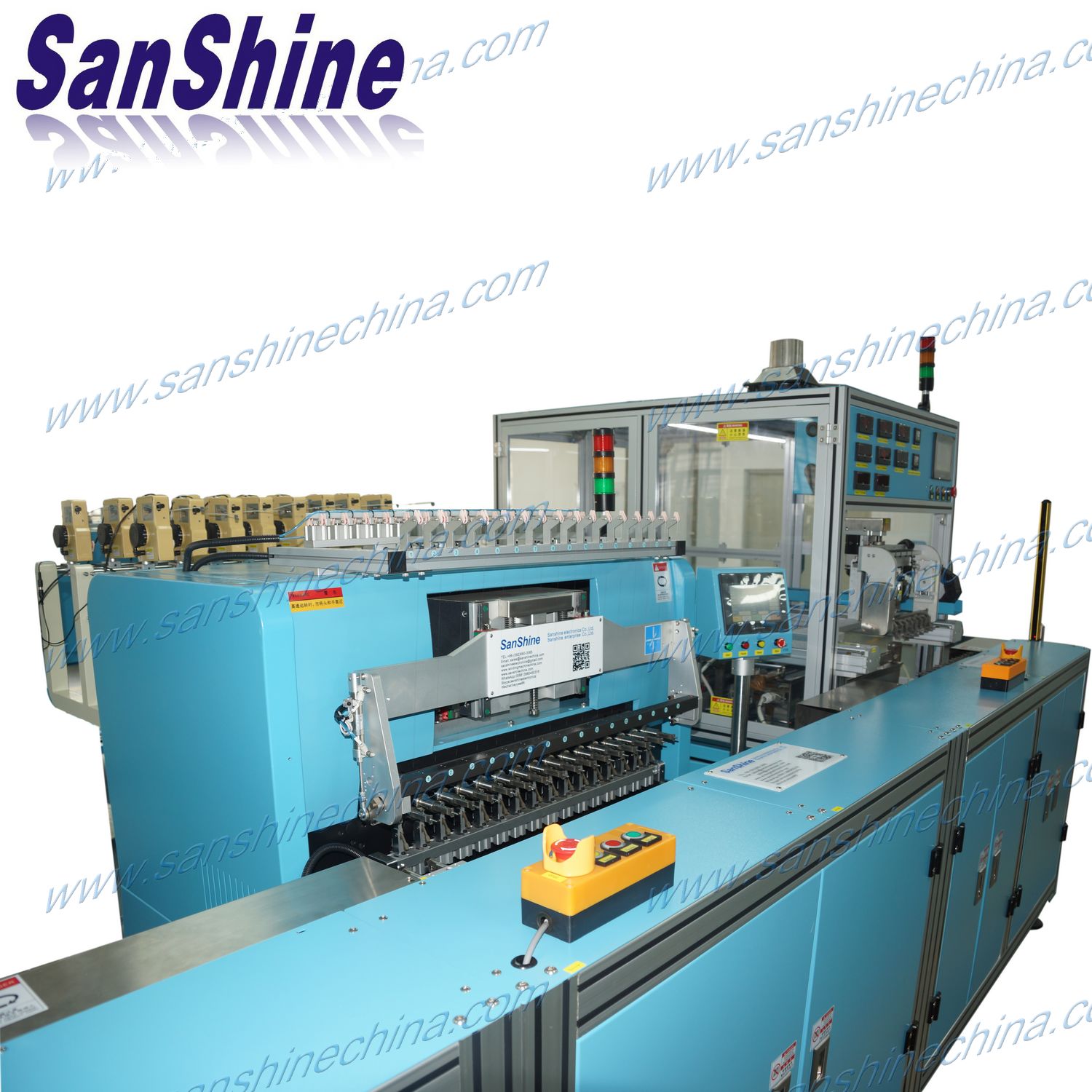 fully automatic relay contactor valve solenoid transformer inductor choke coil production line