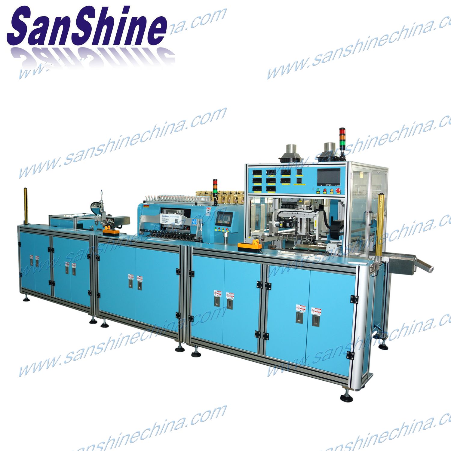 fully automatic relay contactor valve solenoid transformer inductor choke coil production line