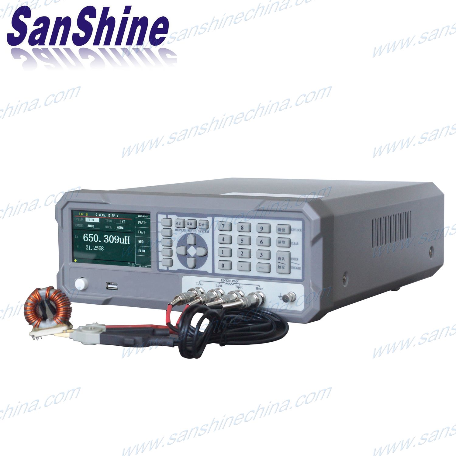 High-Accuracy LCR Measuring Instrument | SS2818A/B Precision LCZ Tester