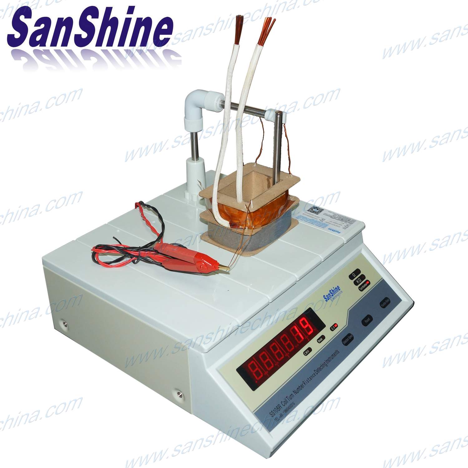 SS108R transformer coil turns and resistance tester