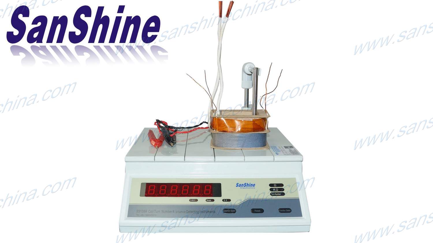 SS108R transformer coil turns and resistance tester