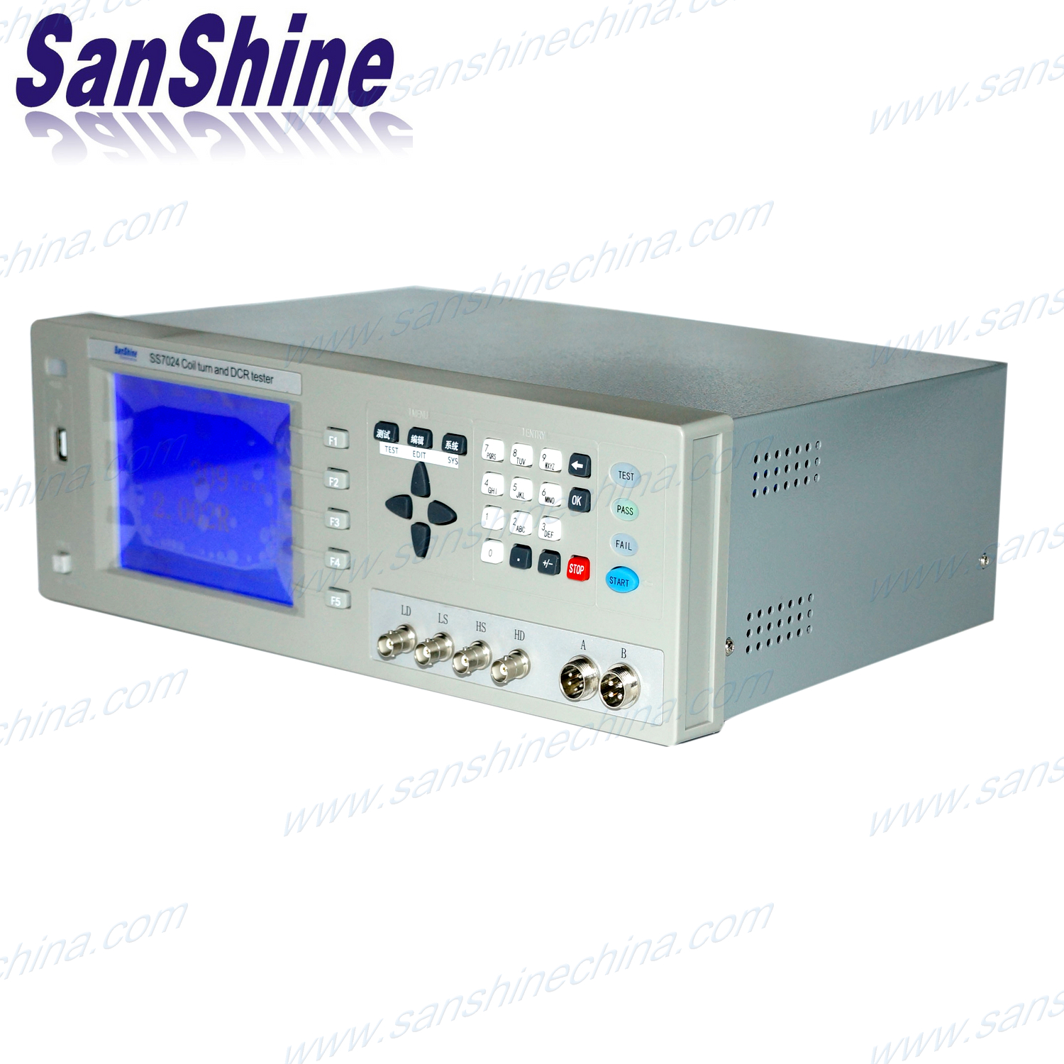 Digital Coil Turns Measuring Instrument for Transformer & Inductor Coils