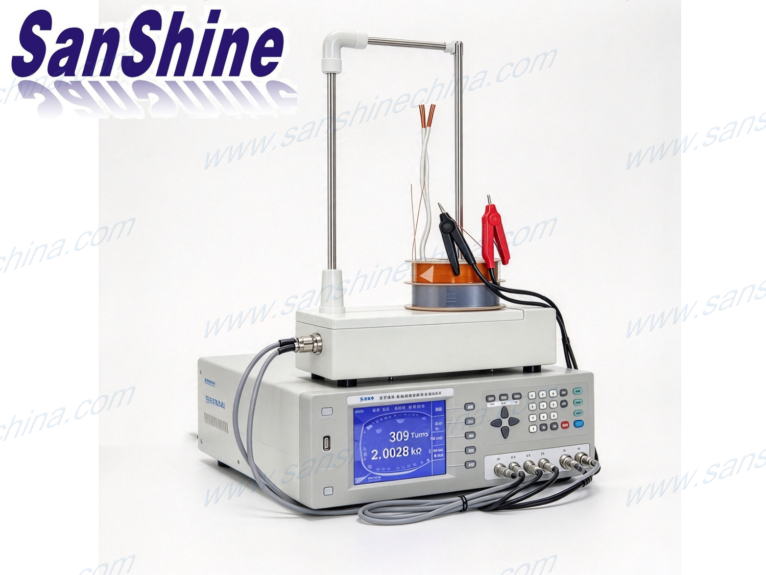 Digital Coil Turns Measuring Instrument for Transformer & Inductor Coils