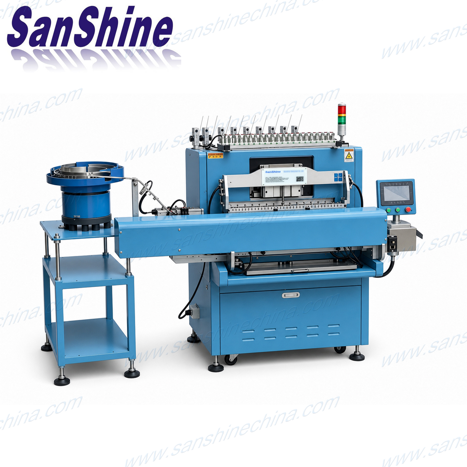 Fully Automatic Custom Coil Winding Production Line for Electromagnetic Component Coils