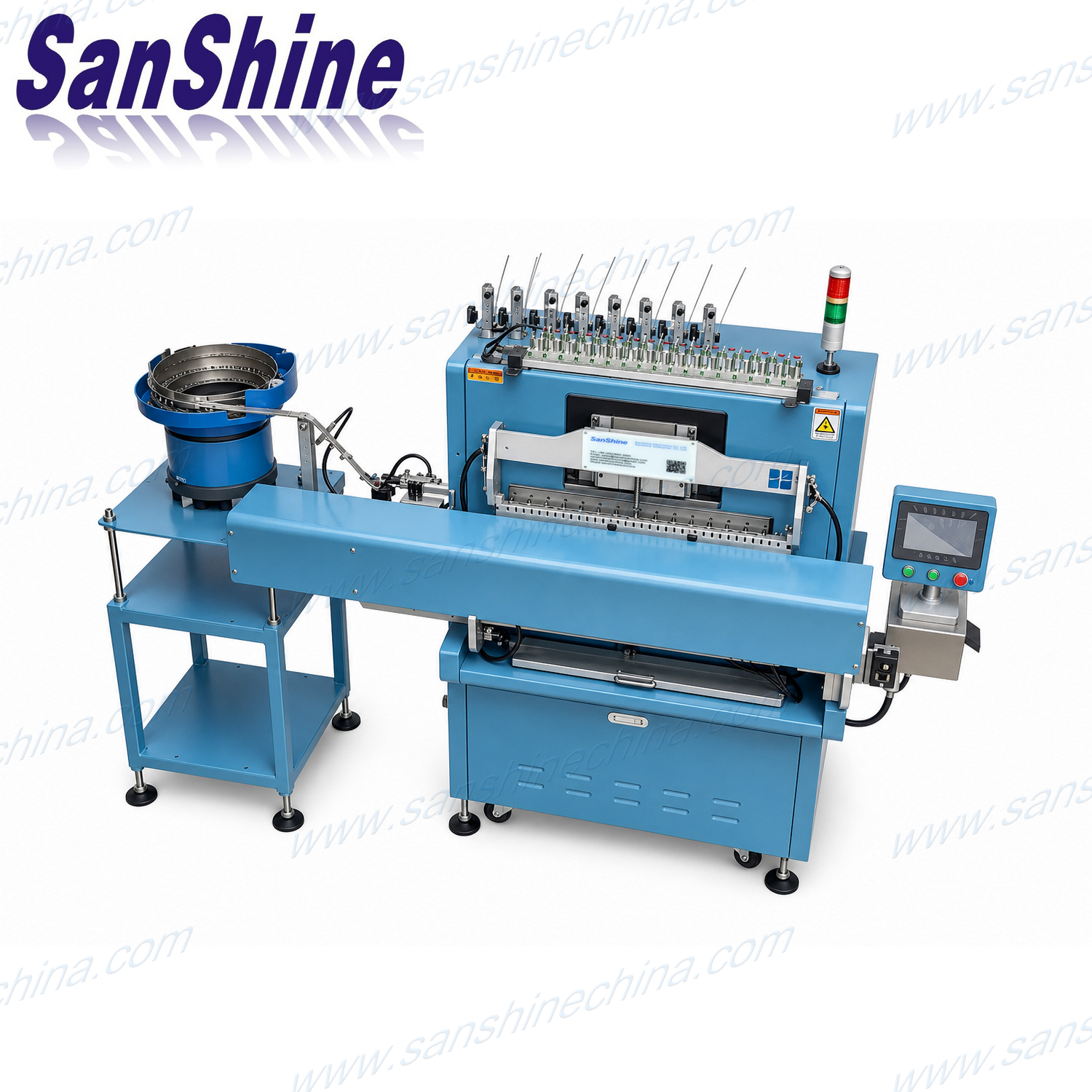 Fully Automatic Custom Coil Winding Production Line for Electromagnetic Component Coils