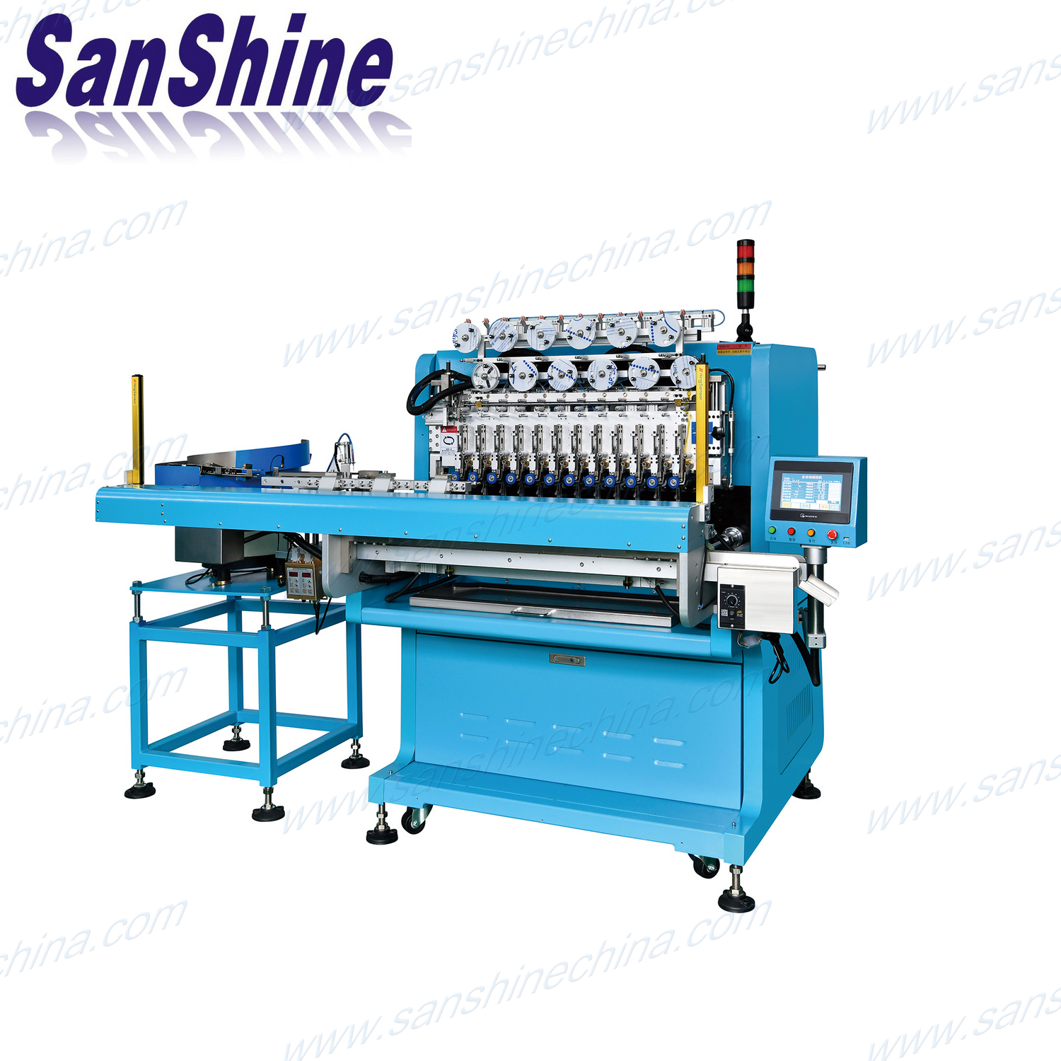 Fully Automatic Custom Coil Winding Production Line for Electromagnetic Component Coils