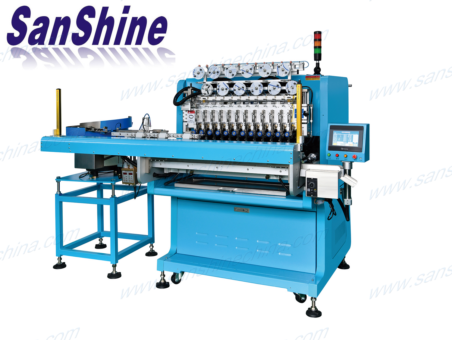Fully Automatic Custom Coil Winding Production Line for Electromagnetic Component Coils